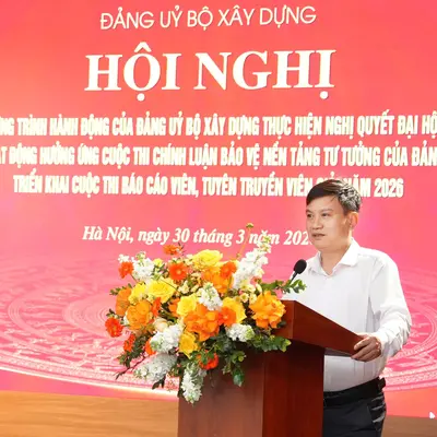 Lan tỏa tinh thần bảo vệ nền tảng tư tưởng của Đảng trong Đảng bộ Bộ Xây dựng